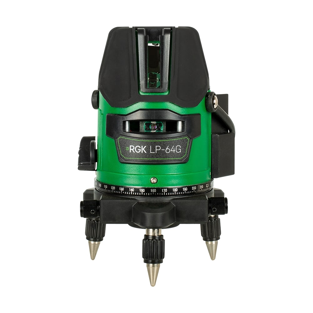 Лазерный уровень RGK LP-64G + штатив RGK LET-170
