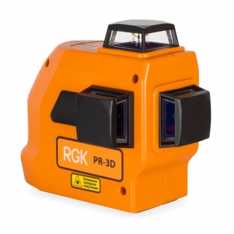 Лазерный уровень RGK PR-3D в кейсе